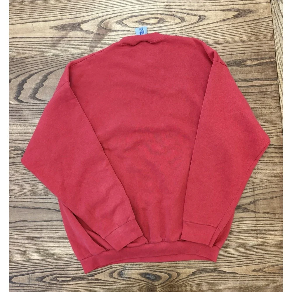Vintage 90s‎ Logo 7 Men's XL Nebraska Huskers Embroidered Crewneck Sweatshiirt